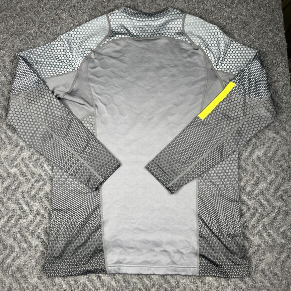 Nike Pro Hyperwarm Shirt Men’s Large Geometric Performance Midweight Stretch - Picture 6 of 6